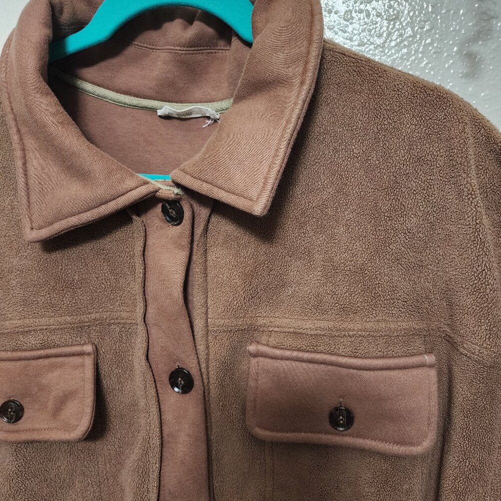 Brown Shacket